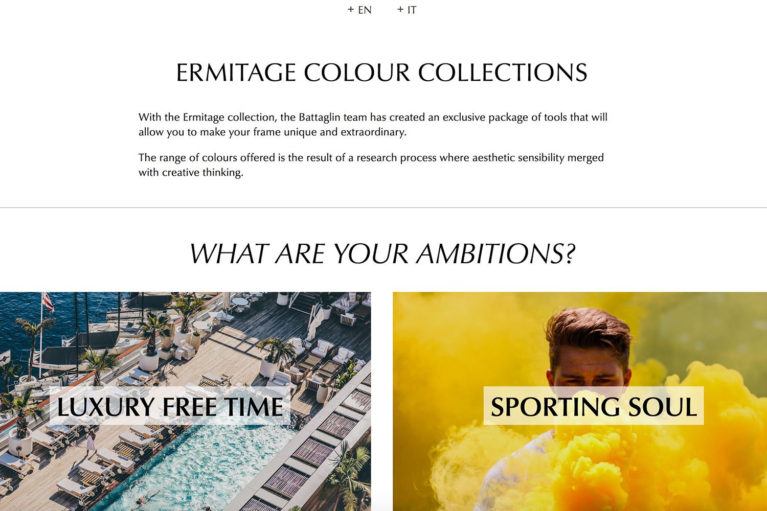 Website Battaglin Road Bikes